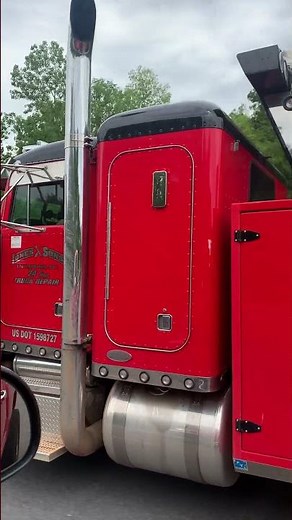 A Peterbilt 379 tow truck turbo diesel C15 cat with 750 horsepower and a 18 speed Jake brake s