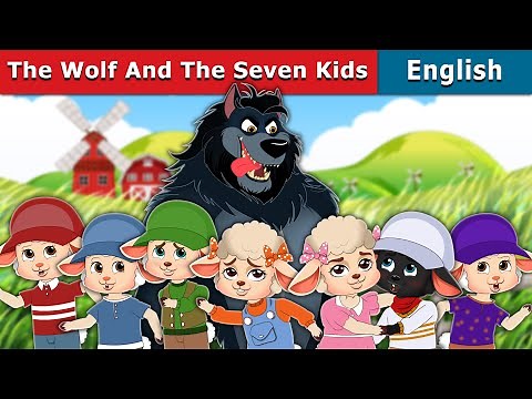 The Wolf And The Seven Kids | The Big Bad Wolf and the Seven Little Goats | ‪@EnglishFairyTales‬