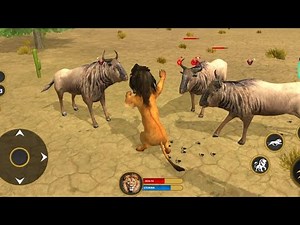 The Lion King is a man and animal hunt in the jungle || Full Lion King Walkthrough