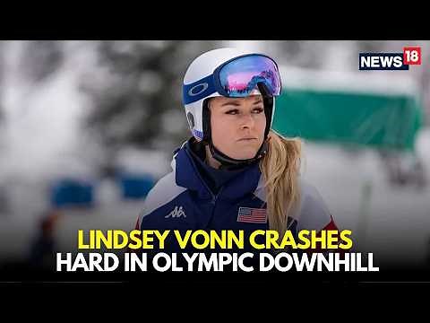 LIVE | Lindsey Vonn Crashes in Olympic Downhill During Racing At Winter Olympics 2026 | N18G