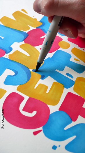 Creative Lettering and Illustration Process