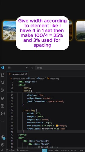 🔥Create Carousel without Jerk using Animation Keyframes | HTML & CSS