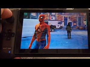 Spider-man (remastered) finally on PC (Handheld) - Intel i7 1167G Iris Xe - GPD Win 3
