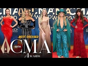 TOP 10 BEST DRESSED AT THE CMA AWARDS 2025! (Country Music Awards)