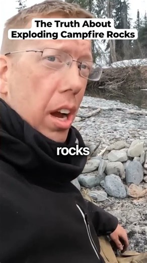 The Truth About Exploding Rocks #outdoors #nature #alaska #survival