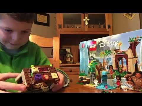 Lego 41149 Moana's Island Adventure set Time lapse Speed Build