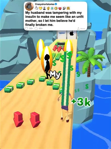 My husband was tampering with my insulin to make me seem like an unfit mother, so I let him believe he'd finally broken me. #reddit #redditreadings