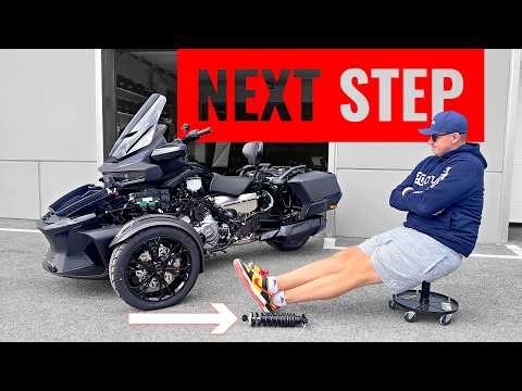 I Upgraded My Spyder RT Again | Rear Shock, Lights & Tips