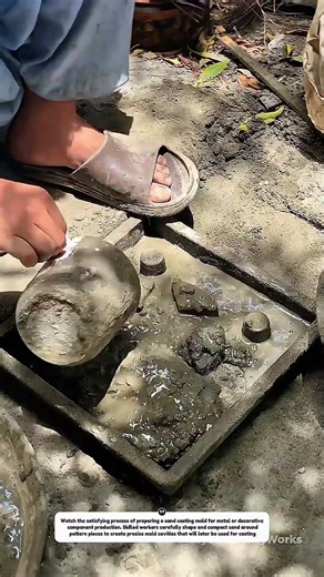 Amazing Sand Casting Mold Preparation Process | Satisfying Traditional Manufacturing