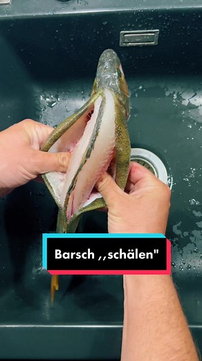 Herzstich Barsch - Livehack zum Filetieren
