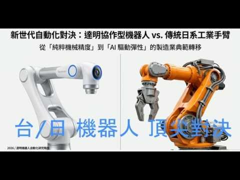 達明機器人 Techman Robot AI Flexibility versus Mechanical Precision