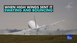 933K views · 4.3K shares | A scary moment as high winds caused this plane's pilot to abort the landing | The Weather Channel | Facebook