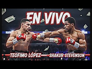 EN VIVO: Teofimo López vs Shakur Stevenson, Xander Zayas vs Baraou