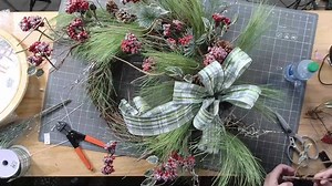 12K views · 68 reactions | Y'all know we are loving frosted berries this year. So today on the blog, we are showing y'all how you can make a Simple Christmas Wreath with Frosted Berries --- that is SURE to turn heads! What do y'all think? Who's going to try this look? See how to DIY it here: https://howtomakewreaths.com/simple-christmas-wreath-with-frosted-berries/ | DecoExchange | Facebook