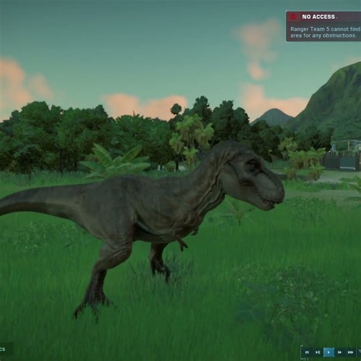 Terrifying T-Rex Roar – Jurassic Moment 🦖