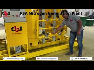 PSA Nitrogen Generation Plant | CbS Technologies