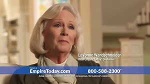 Empire Today TV Spot, 'Customer Testimonial'