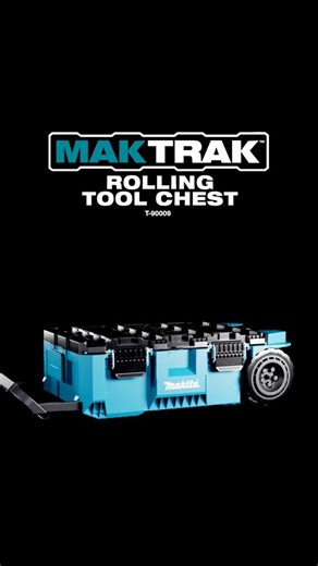 20K views · 287 reactions | See what the MAKTRAK Rolling Tool Chest can do for you! It features easy loading into the back of a truck, rugged wheels to handle terrain, it is the base for the other tool boxes, has a host of versatile accessories, and offers HUGE storage! #makitatools #makitausa #makitamaktrak | Makita Tools USA | Facebook