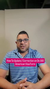 How To Update / Correction on Ds 160 American Visa Form #visitvisa #usvisitvisa #americanvisitvisa #fyp #ds160 #B1B2Visa #bobbyamericawala | Bobby Americawala