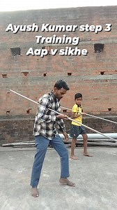 1M views · 28K reactions | Ayush Kumar step 3 training AAP v sikhe #lathighumanasikhe #srkkasimjackson #bostafftraining #stickman | Srk kasim jackson | Facebook