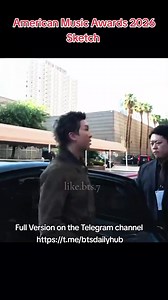 BTS American Music Awards 2026 backstage sketch — exclusive behind-the-scenes