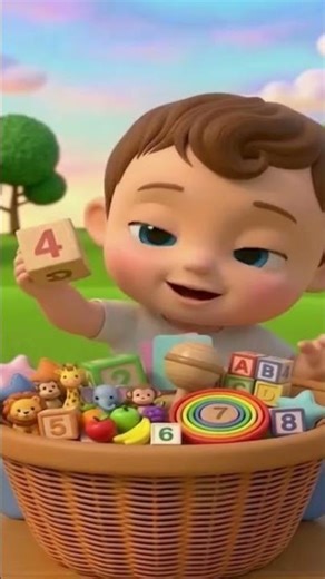 1 to 5 Numbers Kids Learning 🧑‍💼#toodles #kidslearning #kidsvideo#viral