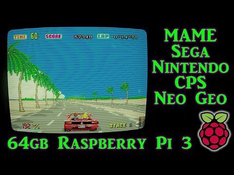 Arcade MAME Only Raspberry Pi 3 Retro Gaming Console