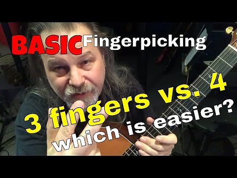 Amazing Grace Beginner Fingerstyle- What's Easier? Lesson 4