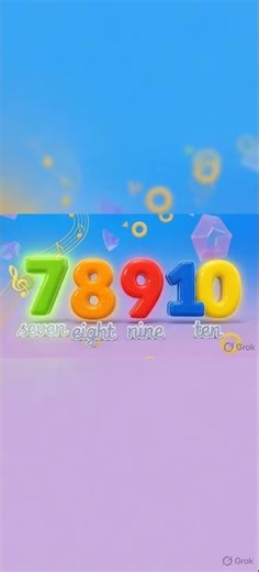 Learn Numbers 7 8 9 10 🔢 | Counting Song for Kids | Tiny Learners TV 🧸