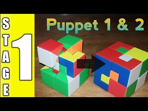MoYu Puppet 1 & 2 Stage 1 Tutorial