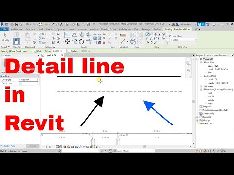Detail Line in Revit | Detail Line in Revit 2022