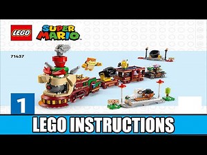 LEGO Instructions - Super Mario - 71437 - The Bowser Express Train - Expansion Set (Book 1)