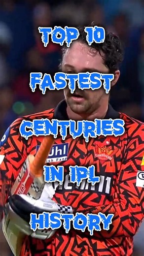 Top 10 Fastest Centuries In IPL History #cricket #top10 #ipl #trending #sports #shortsfeed #viral