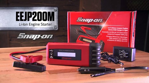 CHECK OUT THIS NEW TOY: Snap-on Tools EEJP200M 12v Li-lon Engine Starter | Snap-on Tools