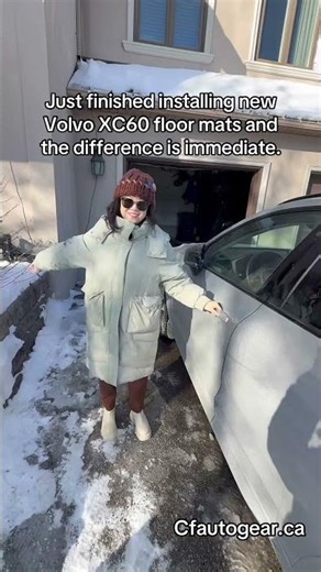 Just finished installing new Volvo XC60 floor mats and the difference is immediate.