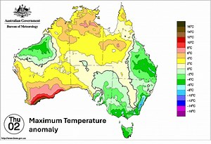 Western Australia's hot temperatures and heatwaves continue into the new year through many areas, with Perth forecast to reach the high 30s again today, and some suburbs into the 40s 🌡️ Elsewhere, many Australians will have a mild start to the year, with temperatures a few degrees below average for some eastern and southern areas today and tomorrow. But this milder weather will not last long, and the heat will shift east by the weekend 🥵 It will be a particularly hot weekend around Victoria an
