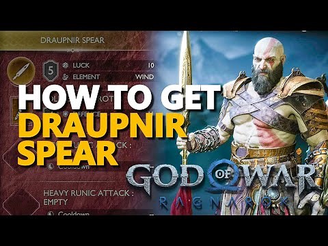 How to get Draupnir Spear God Of War Ragnarok