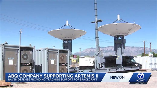 Albuquerque company helps track NASA's Artemis II mission
