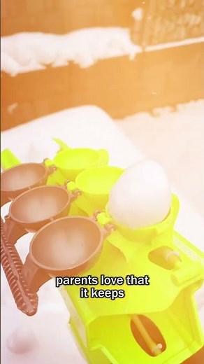 Upgrade your snowball fights with our Snowball Launcher