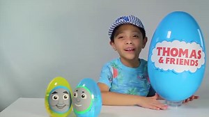 Thomas and Friends Play-doh Surprise Eggs easter surprise toys kids video plastillina