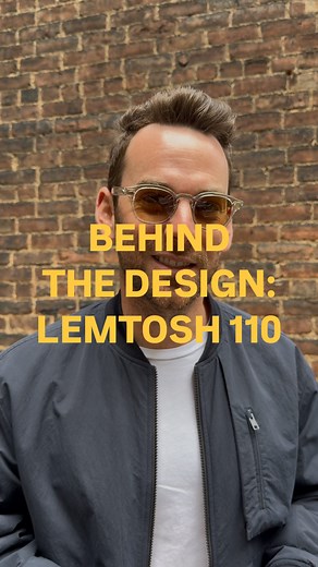 In celebration of 110 years of MOSCOT, Zack Moscot (5th Generation) reimagined our most iconic frame. Introducing The LEMTOSH Anniversary Edition, an homage to our heritage craftsmanship, handmade with premium Crystal acetate and intricate gold details. Now available in Shop and on MOSCOT.COM for 2025 only. | MOSCOT