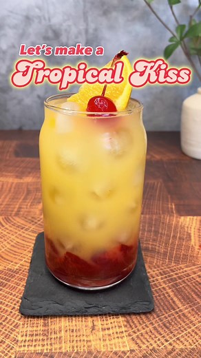 Tropical Kiss Cocktail Recipe