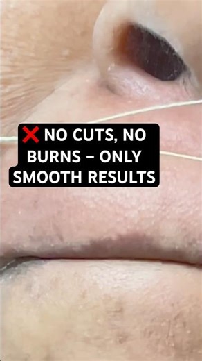 How To Do Upper Lip Threading On Sensitive Mature Skin