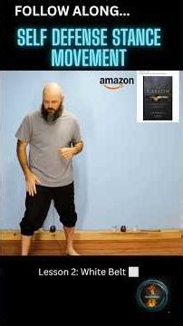 Master Your Movement: The "Follow the Leader" Self-Defense Stance ⬜ white Belt #martialarts #karate