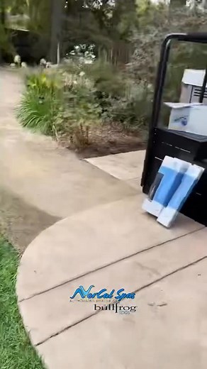 "The perfect addition to our customers yard 💦 We’ve said it before and we’ll say it again: Bullfrog Spas Swim Spas are NEXT LEVEL 🤩 " 📸 : NorCal Spas | Bullfrog Spas Factory Store- Henderson