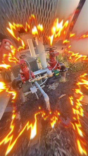 Replacing a fire backflow 🔥🔧 #Plumbing #Backflow #FireLine #raybanmeta