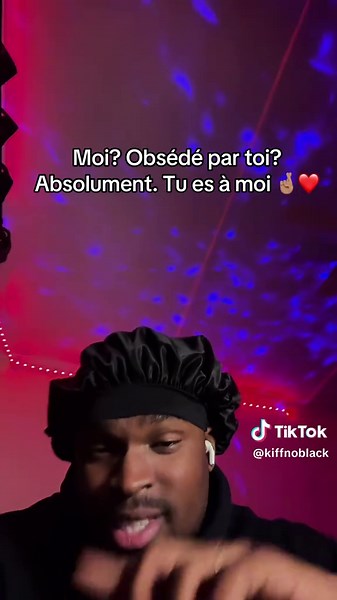 Moi ? Obsédé par toi ? Absolument. Tu es à moi 🤞🏽❤️ | Mr J