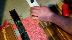 Tapping Block for Vinyl Plank Flooring, NAACOO Tapping Block with Big Handle, Groove Design - Protects Your Flooring Tongues or Edges from Damage During Wood Floor Installation.