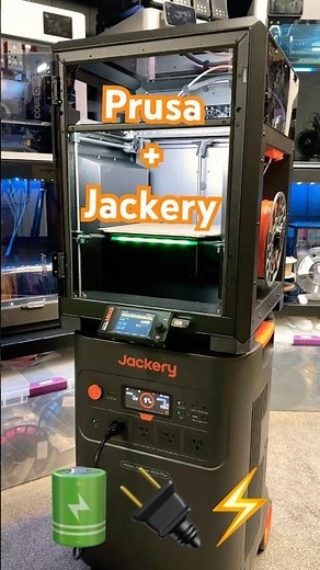 OFF-GRID 3D PRINTING? Jackery Explorer 5000 Plus + Prusa Core One +