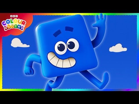 Blue's Top Coolest Moments! | Learn Colours | @Colourblocks